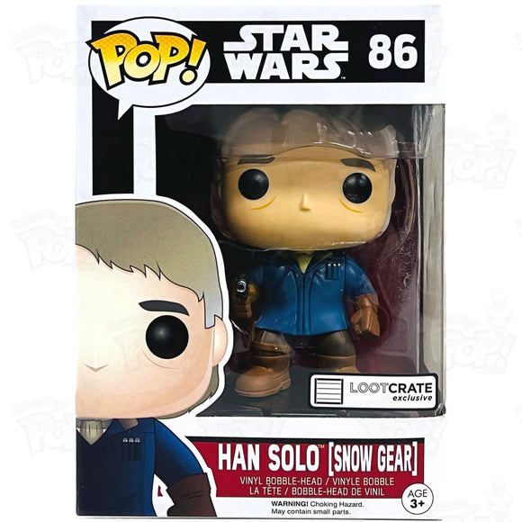 Star Wars Han Solo [Snow Gear] (#86) Lootcrate Funko Pop Vinyl