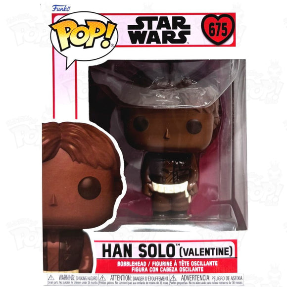 Star Wars Han Solo Valentine (#675) Funko Pop Vinyl