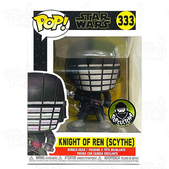 Star Wars Knight Of Ren (Scythe) (#333) Popcultcha Funko Pop Vinyl