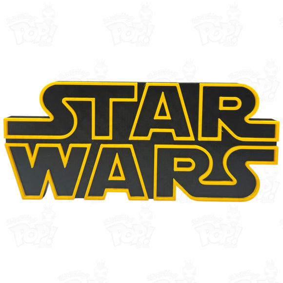 Star Wars Logo Display Sign Loot