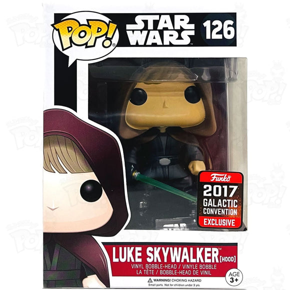 Star Wars Luke Skywalker (#126) 2017 Galactic Convention Funko Pop Vinyl