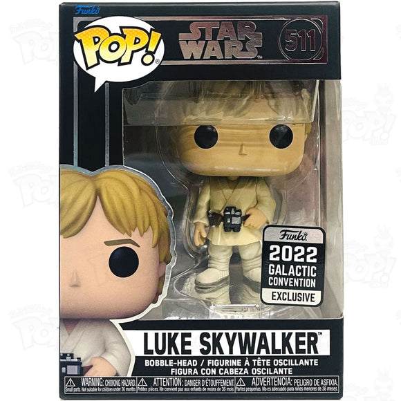 Star War Luke Skywalker (#511) 2022 Galactic Convention Funko Pop Vinyl