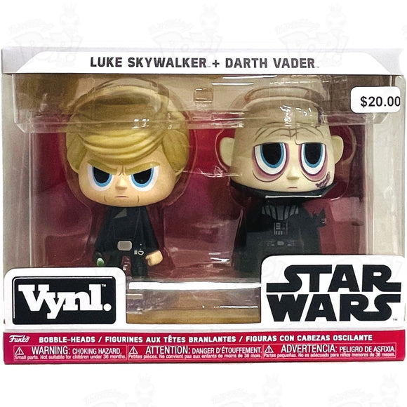 Star Wars Luke Skywalker & Darth Vader Vynl Loot