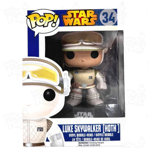 Star Wars Luke Skywalker (Hoth) (#34) Blue Box Funko Pop Vinyl