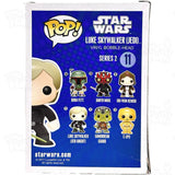 Star Wars Luke Skywalker Jedi (#11) Blue Box Large Font Funko Pop Vinyl