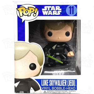 Star Wars Luke Skywalker Jedi (#11) Blue Box Large Font Funko Pop Vinyl