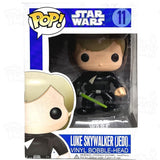 Star Wars Luke Skywalker Jedi (#11) Blue Box Large Font Funko Pop Vinyl