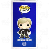 Star Wars Luke Skywalker Jedi (#11) Blue Box Large Font Funko Pop Vinyl