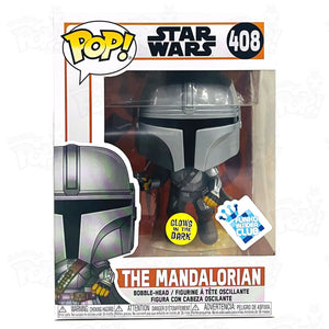 Star Wars Mandalorian Gitd (#408) Funko Club Pop Vinyl