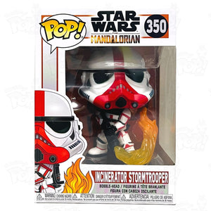 Star Wars Mandalorian Incinerator Stormtrooper (#350) Funko Pop Vinyl