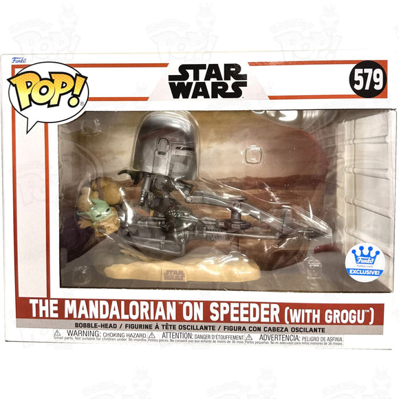 Star Wars Mandalorian On Speeder (#579) Funko Pop Vinyl