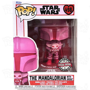 Star Wars Mandalorian With Grogu (#498) Funko Pop Vinyl