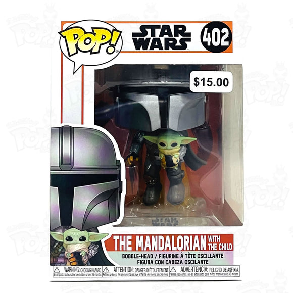 Star Wars Mandalorian with the Child (#402) - That Funking Pop Store!