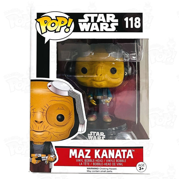Star Wars Maz Kanata (#118) - That Funking Pop Store!