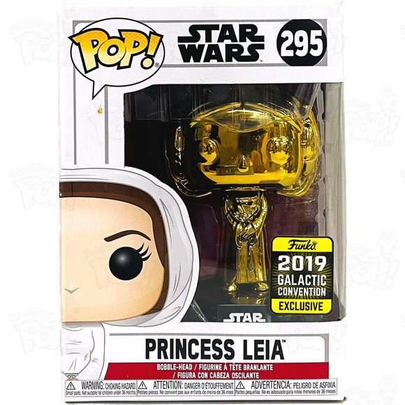 Star Wars Princess Leia (#295) 2019 Galactic Convention Funko Pop Vinyl