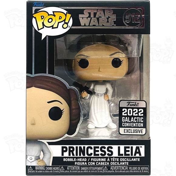Star War Princess Leia (#512) 2022 Galactic Convention Funko Pop Vinyl
