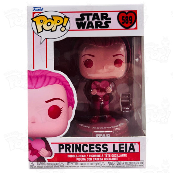 Star Wars Princess Leia (#589) Valentines Funko Pop Vinyl