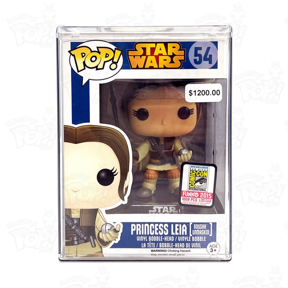 Star Wars Princess Leia [Boushh Unmasked] (#54) Comic-Con 2015 1008 PCS - That Funking Pop Store!