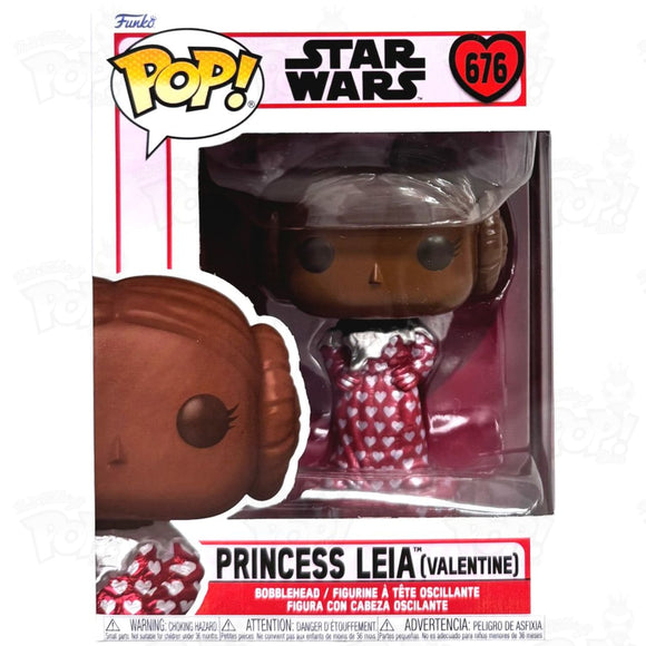 Star Wars Princess Leia Valentine (#676) Funko Pop Vinyl