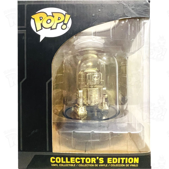 Star Wars R2 D2 Gold Collectors Edition Funko Pop Vinyl