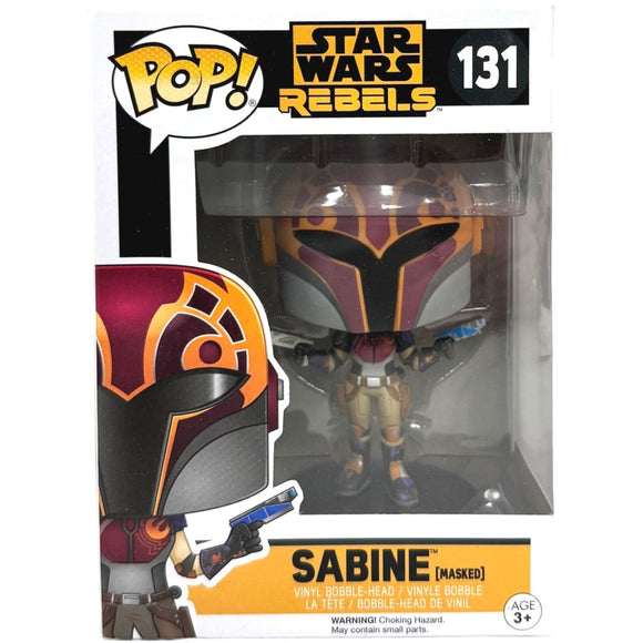 Star Wars Rebels Sabine Masked (#131) Funko Pop Vinyl