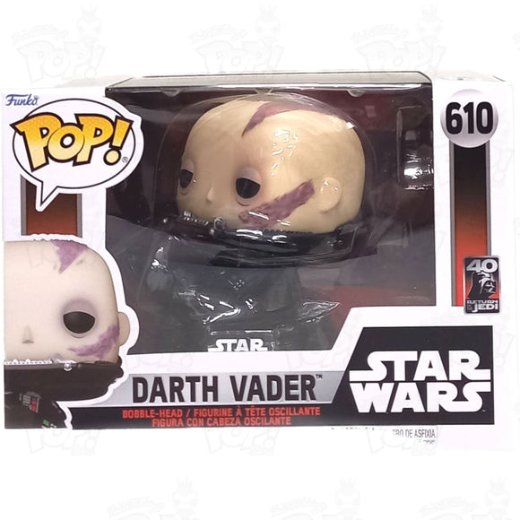 Star Wars: Return Of The Jedi 40Th Vader Unmasked (#610) Funko Pop Vinyl