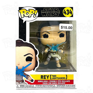 Star Wars Rey (Two Lightsabers) (#434) - That Funking Pop Store!