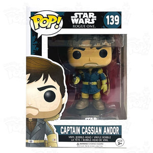 Star Wars Rouge One Captain Cassian Andor (#139) Funko Pop Vinyl