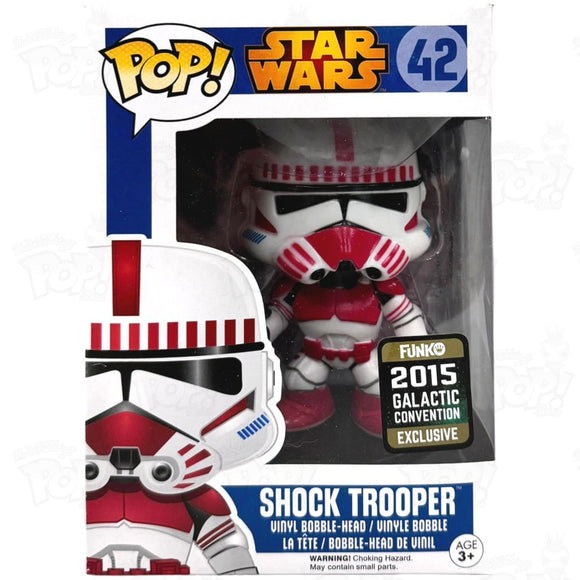Star Wars Shock Trooper (#42) 2015 Galactic Convention Funko Pop Vinyl