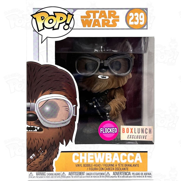 Star Wars: Solo Chewbacca (#239) Flocked Boxlunch Funko Pop Vinyl