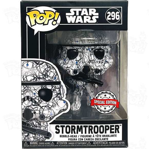 Star Wars Storm Trooper (#296) Artist Series Funko Pop Vinyl