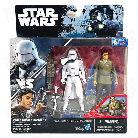 Star Wars Stromtrooper Officer & Poe Dameron Figure Loot
