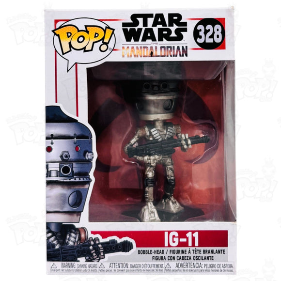 Star Wars The Mandalorian Ig-11 (#328) Funko Pop Vinyl