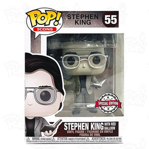 Stephen King With Red Balloon (#55) Funko Pop Vinyl