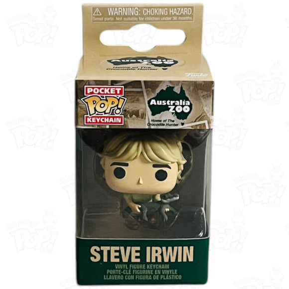 Steve Irwin Pocket Pop Keychain