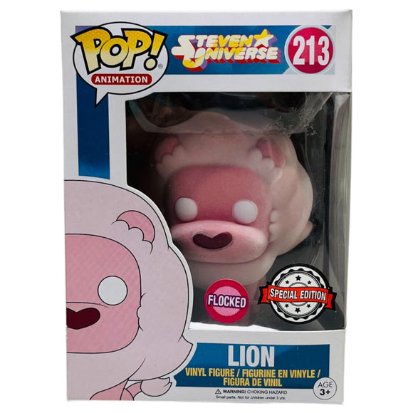 Steven Universe Lion (#213) Flocked Funko Pop Vinyl