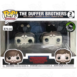Stranger Things Duffer Brothers (2-Pack) Popcultcha Funko Pop Vinyl