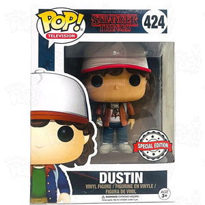 Stranger Things Dustin (#424) Brown Funko Pop Vinyl