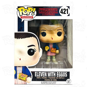 Stranger Things Eleven With Eggos (#421) Funko Pop Vinyl