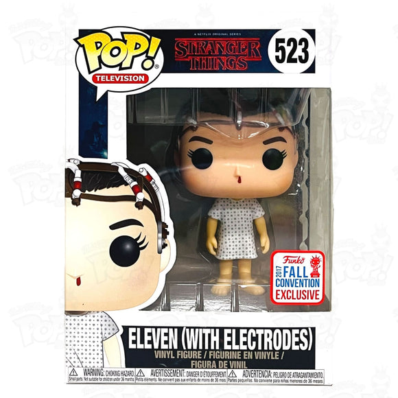 Stranger Things Eleven (With Electrodes) (#523) 2017 Fall Convention Funko Pop Vinyl