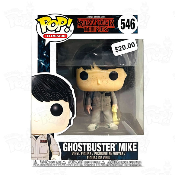 Stranger Things Ghosterbuster Mike (#546) - That Funking Pop Store!