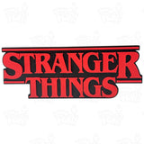 Stranger Things Logo Display Sign Loot