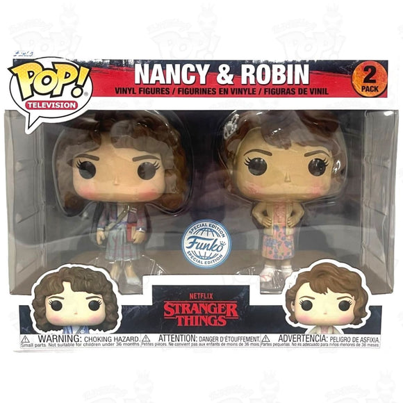 Stranger Things Nancy & Robin (2 - Pack) Funko Pop Vinyl