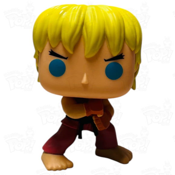 Street Fighter Ken Out Of Box Funko Pop Vinyl