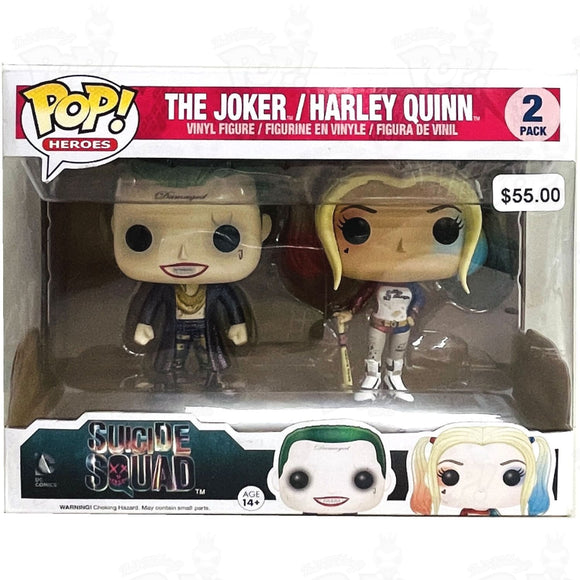 Suicide Squad Joker & Harley Quinn (2-Pack) Funko Pop Vinyl