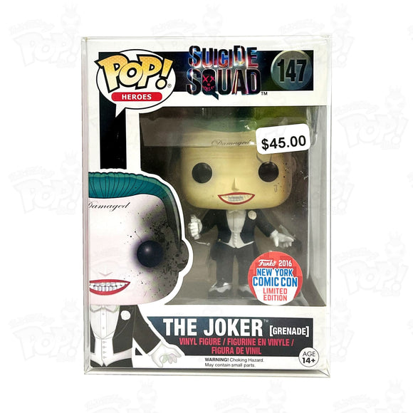 Suicide Squad The Joker [Grenade] (#47) 2016 NYCC - That Funking Pop Store!