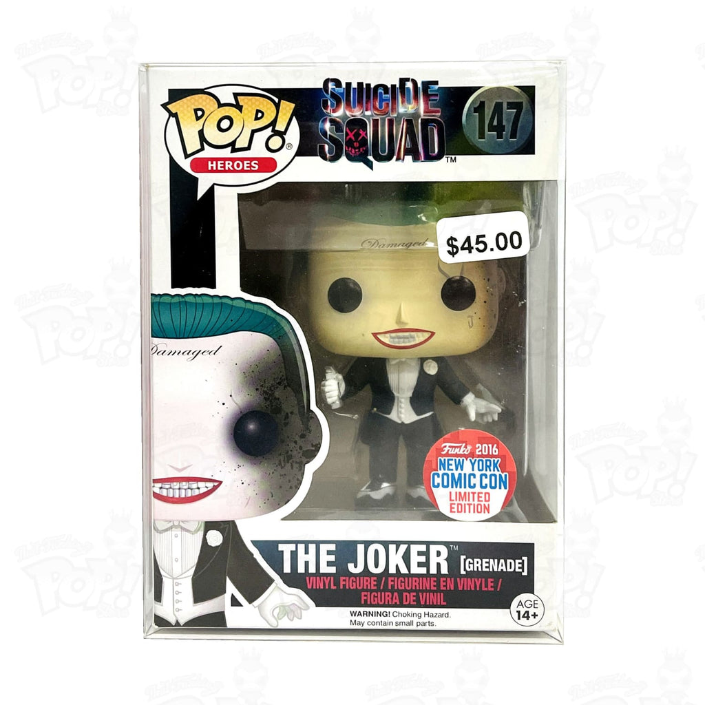 FunkoPop！147 THE JOKER grenade 限定版 147 The Joker (Grenade) - Suicide Squad - 2016 Con Funko POP