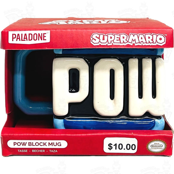 Super Mario Bros Pow Mug Loot