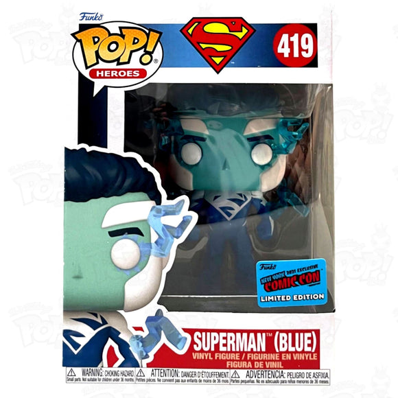 Lot 2 Figurines Funko Pop / Superman Blue N°419 2021 Fall Convention & Lex Luthor N°540 Chase / Dc Comics - Jeux & Jouets Lot 2 Figurines Funko Pop / Superman Blue N°419 2021 Fall Convention & Lex Luthor N°540 Chase / Dc Comics - Jeux & Jouets