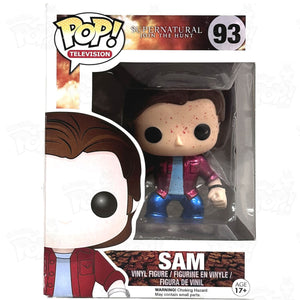 Supernatural Sam (#93) Metallic Bloodsplatter Funko Pop Vinyl